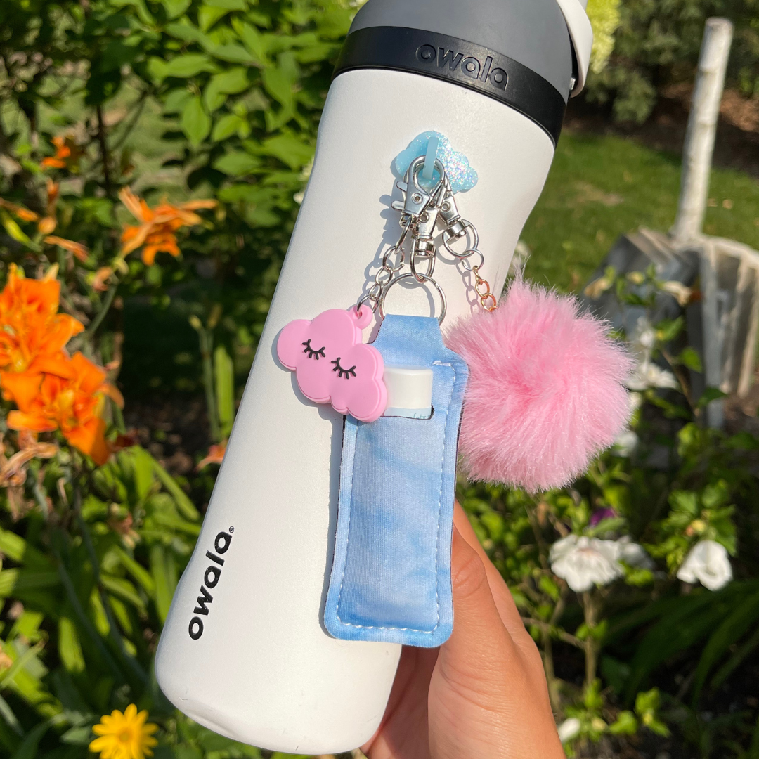 pink cloud water bottle accessory