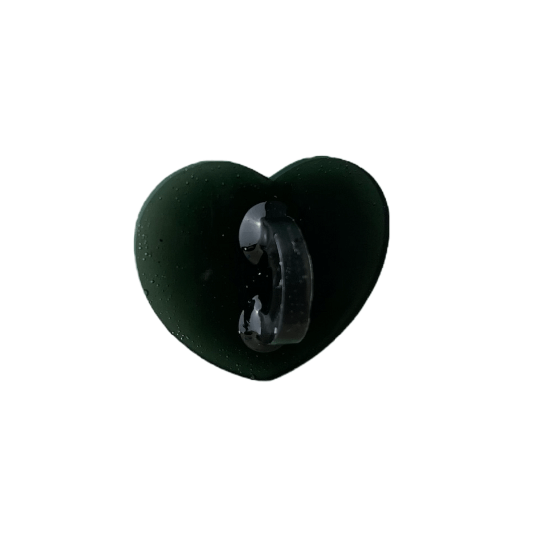 CharCharms Black Heart Water Bottle Hook